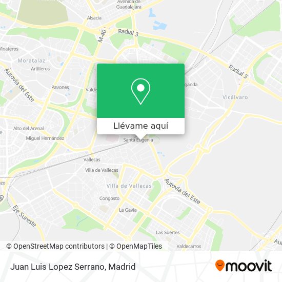 Mapa Juan Luis Lopez Serrano