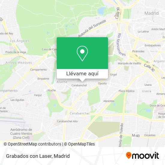 Mapa Grabados con Laser