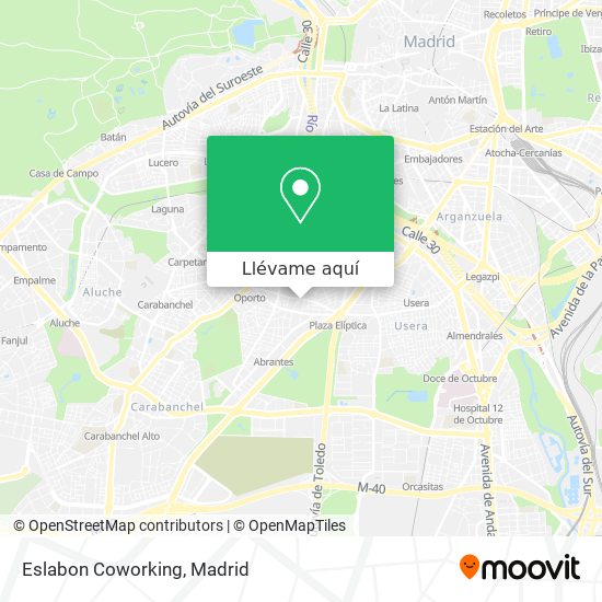 Mapa Eslabon Coworking