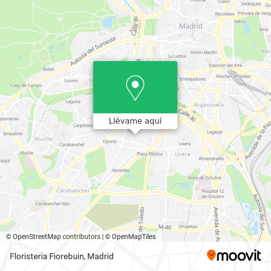 Cómo llegar a Floristeria Fiorebuin en Madrid en Metro, Autobús o Tren?