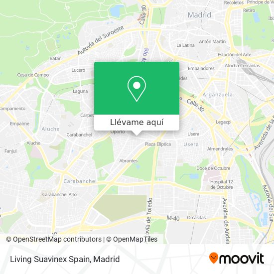 Mapa Living Suavinex Spain