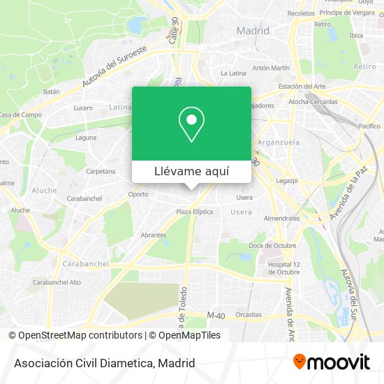 Mapa Asociación Civil Diametica