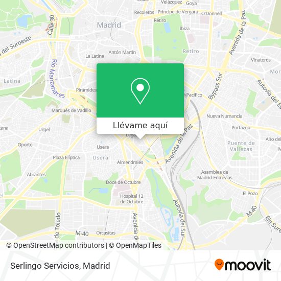 Mapa Serlingo Servicios