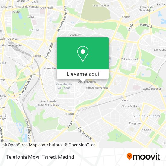 Mapa Telefonía Móvil Tsired