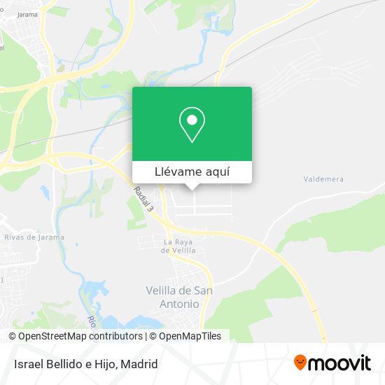 Mapa Israel Bellido e Hijo