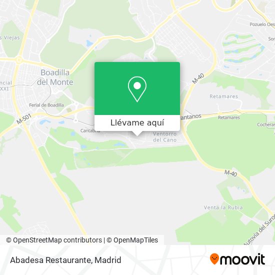 Mapa Abadesa Restaurante