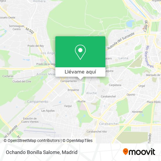 Mapa Ochando Bonilla Salome