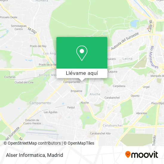 Mapa Alser Informatica