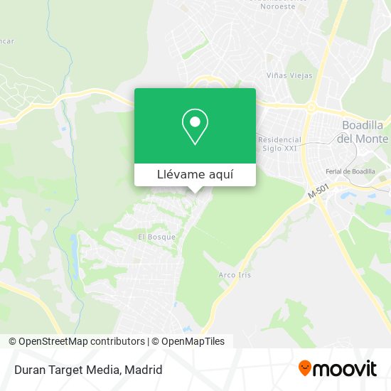 Mapa Duran Target Media