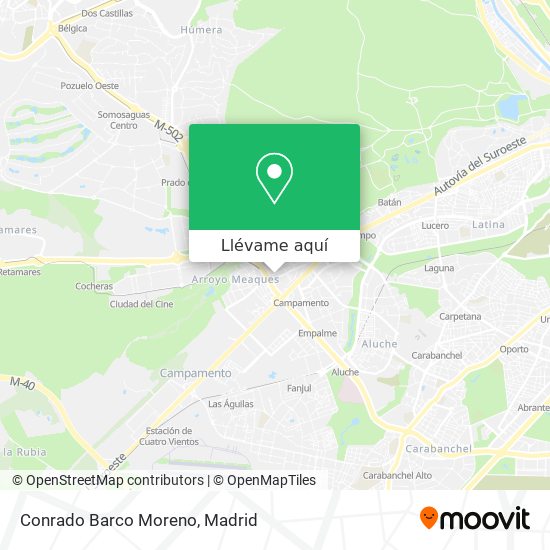 Mapa Conrado Barco Moreno