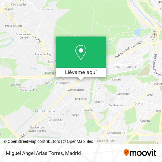 Mapa Miguel Ángel Arias Torres
