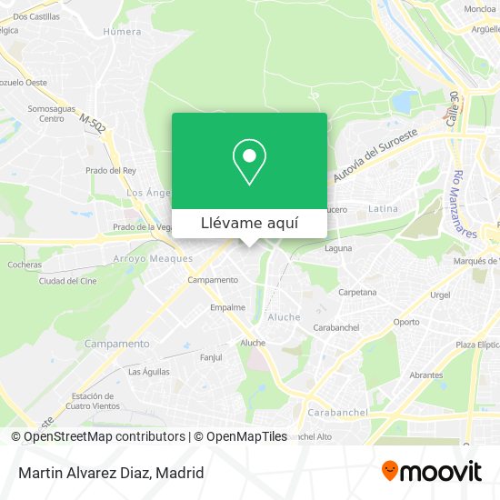 Mapa Martin Alvarez Diaz