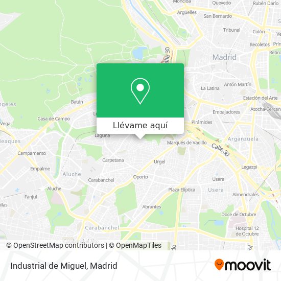 Mapa Industrial de Miguel