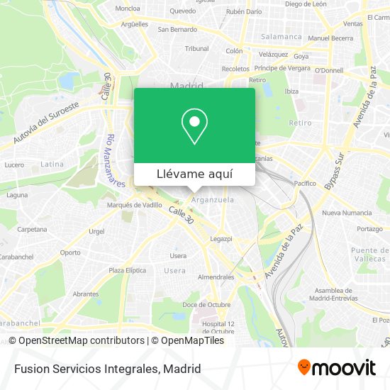 Mapa Fusion Servicios Integrales