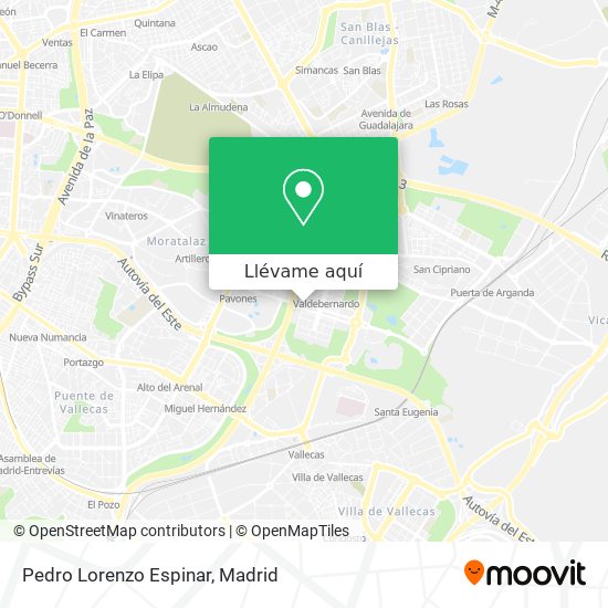 Mapa Pedro Lorenzo Espinar