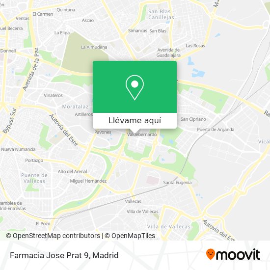 Mapa Farmacia Jose Prat 9
