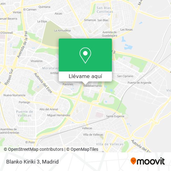Mapa Blanko Kiriki 3