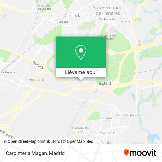 Mapa Carpinteria Magan