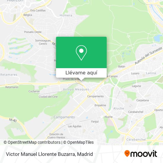 Mapa Victor Manuel Llorente Buzarra