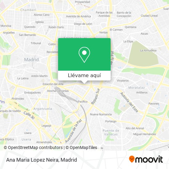 Mapa Ana Maria Lopez Neira