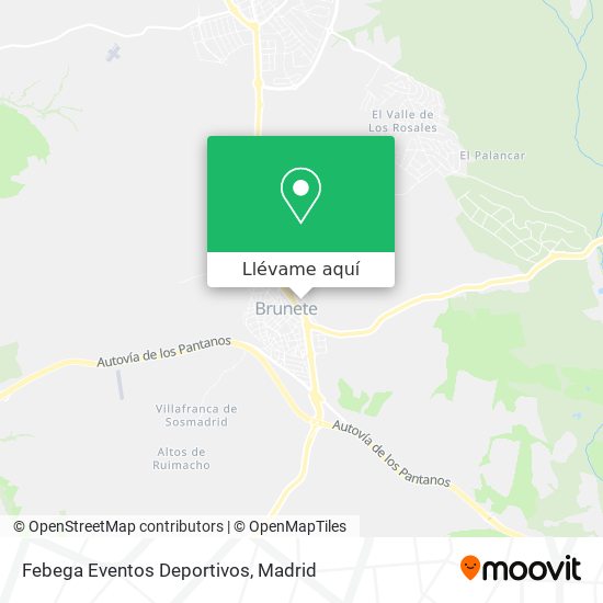 Mapa Febega Eventos Deportivos