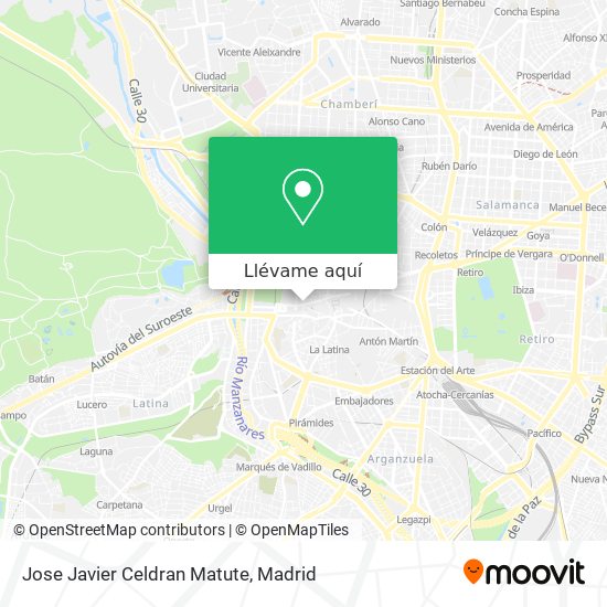 Mapa Jose Javier Celdran Matute