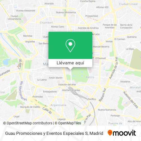 Mapa Guau Promociones y Eventos Especiales S