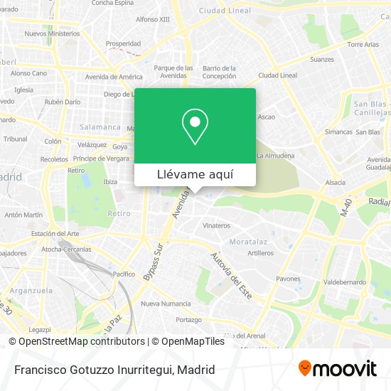 Mapa Francisco Gotuzzo Inurritegui