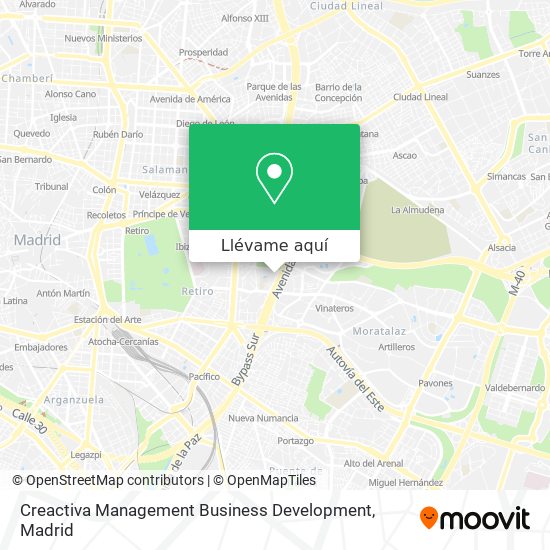 Mapa Creactiva Management Business Development