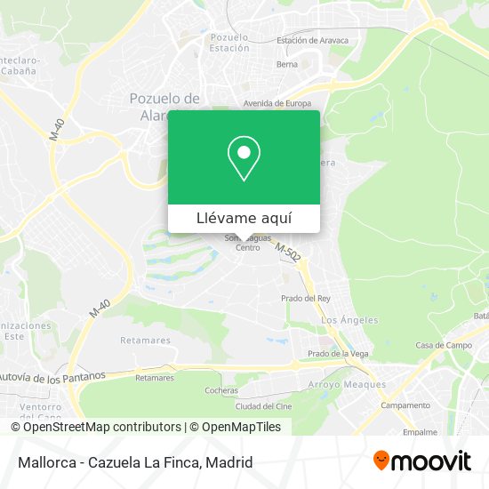 Mapa Mallorca - Cazuela La Finca