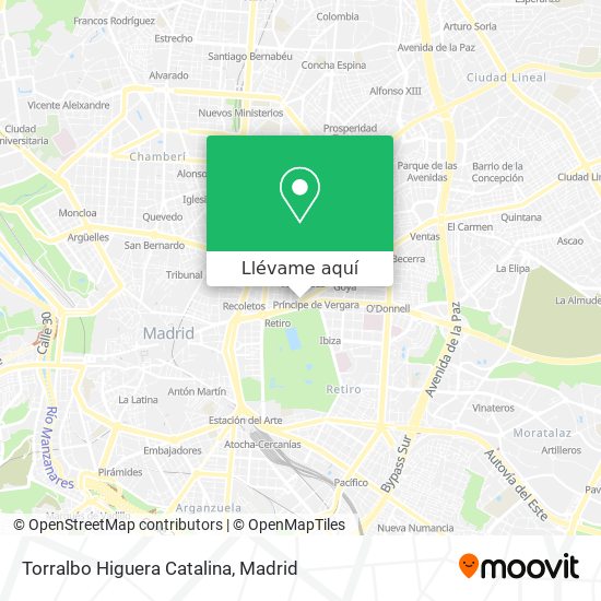 Mapa Torralbo Higuera Catalina