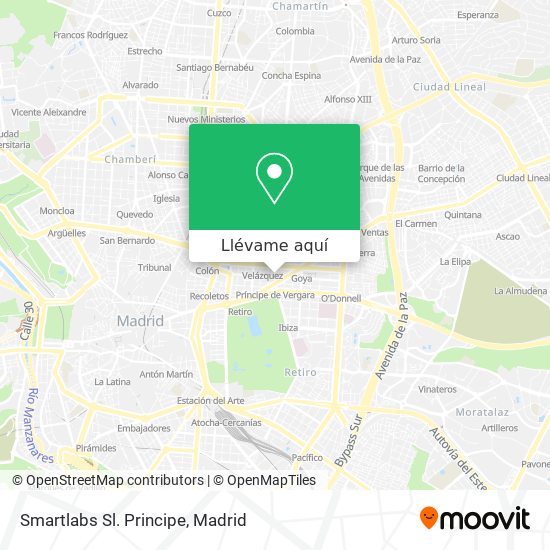 Mapa Smartlabs Sl. Principe