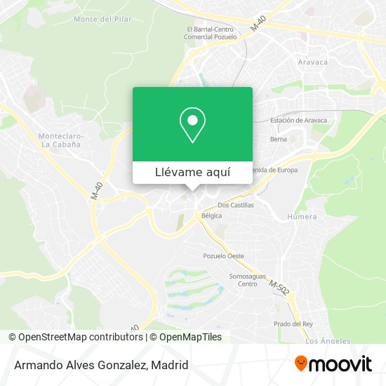 Mapa Armando Alves Gonzalez