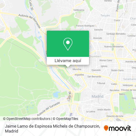 Mapa Jaime Lamo de Espinosa Michels de Champourcin