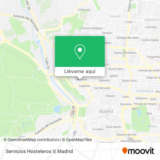 Mapa Servicios Hosteleros V