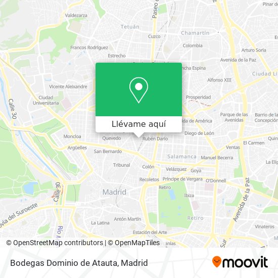Mapa Bodegas Dominio de Atauta