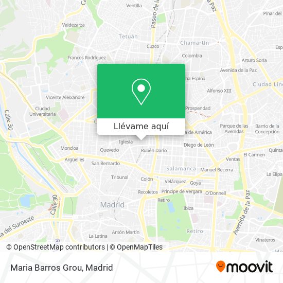 Mapa Maria Barros Grou