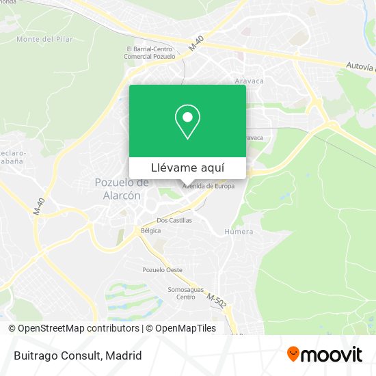 Mapa Buitrago Consult