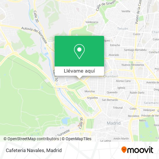 Mapa Cafeteria Navales