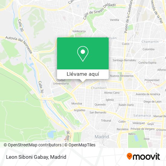 Mapa Leon Siboni Gabay