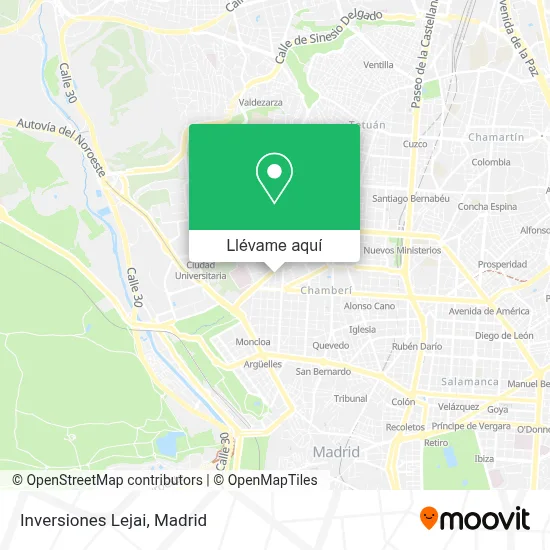 Mapa Inversiones Lejai