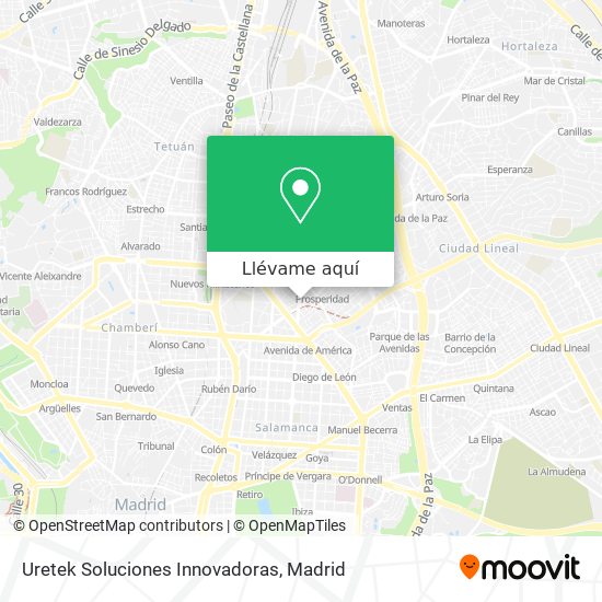 Mapa Uretek Soluciones Innovadoras