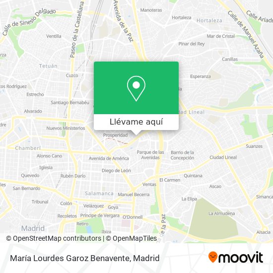 Mapa María Lourdes Garoz Benavente