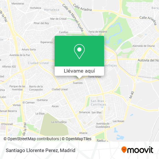 Mapa Santiago Llorente Perez