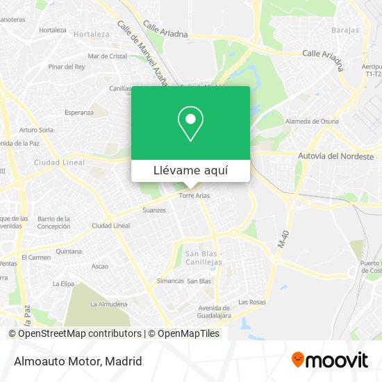 Mapa Almoauto Motor