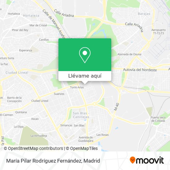 Mapa María Pilar Rodríguez Fernández