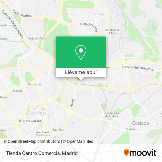 Mapa Tienda Centro Comercia