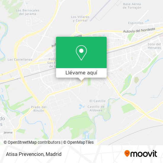 Mapa Atisa Prevencion