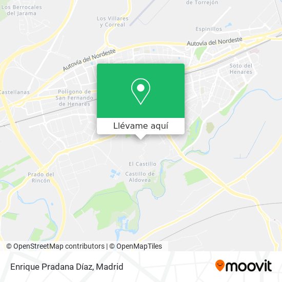 Mapa Enrique Pradana Díaz