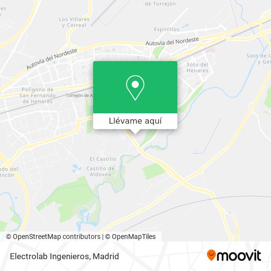 Mapa Electrolab Ingenieros